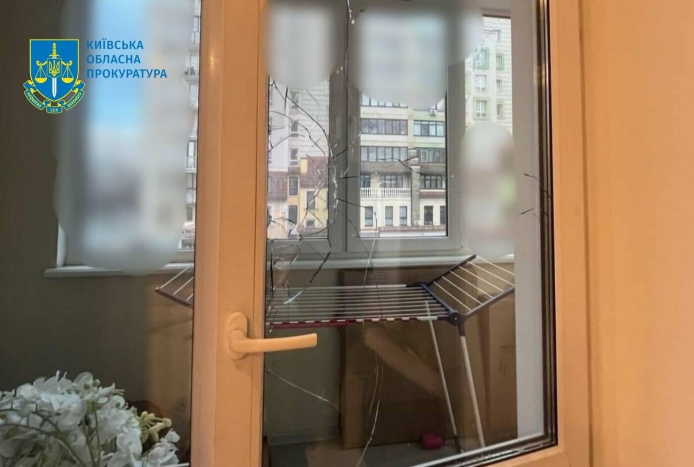 Наслідки расистського обстрілу Київщини