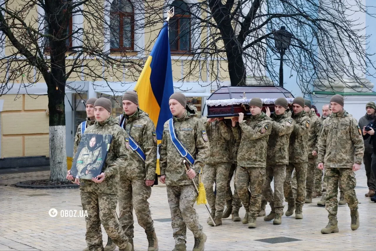 У Києві в останню путь провели бойову медикиню Діану Вагнер