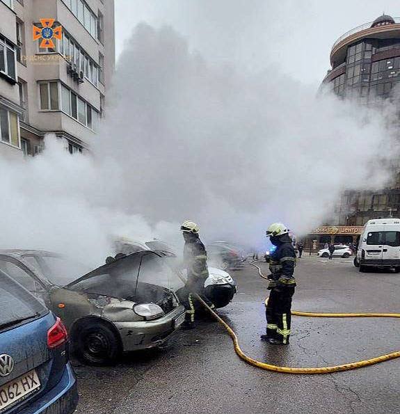 Пожежа в селищі Софіївська Борщагівка