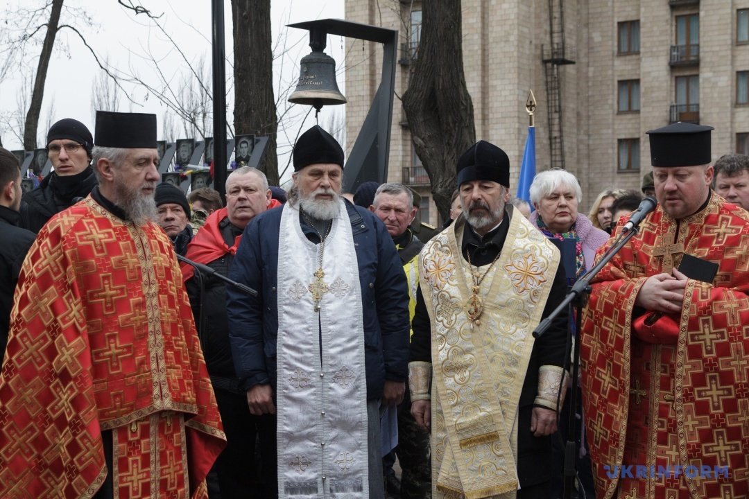 Церемоніал вшанування пам’яті загиблих активістів Революції Гідності