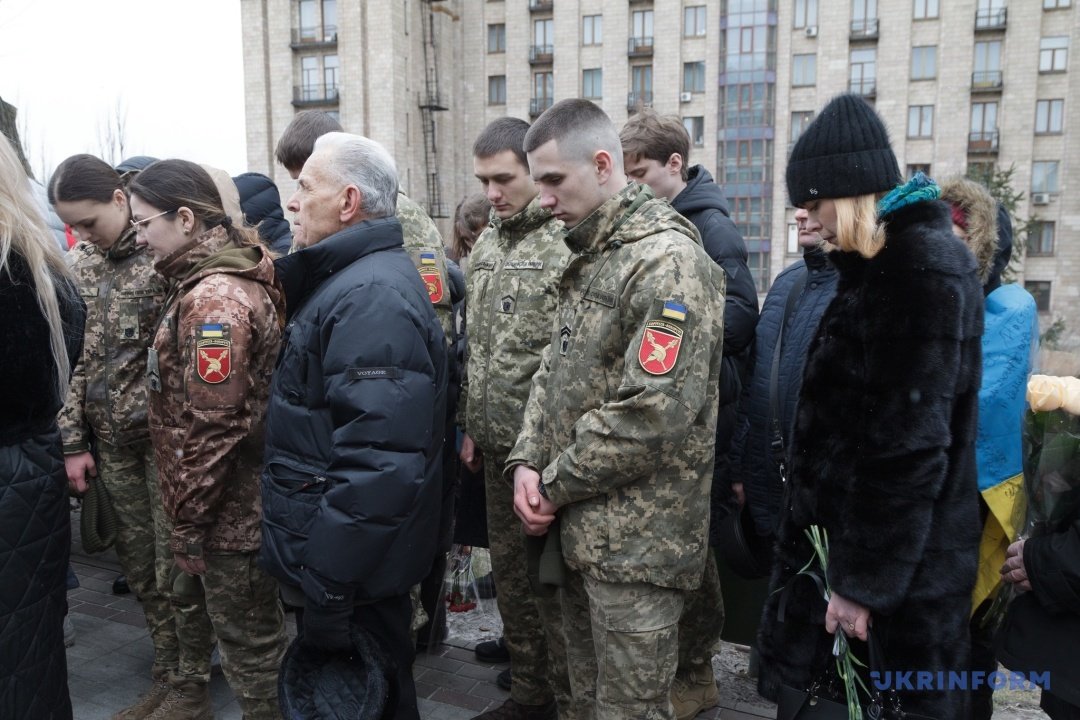 Церемоніал вшанування пам’яті загиблих активістів Революції Гідності