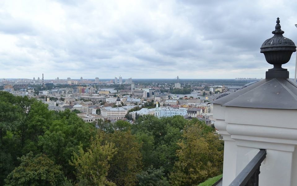 Андріївська церква та оглядовий майданчик