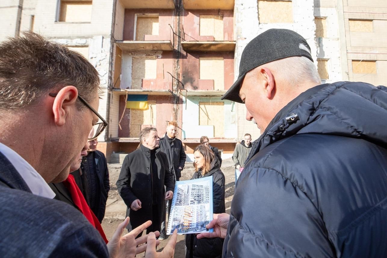 У Києві відновлять багатоповерхівку на Соломʼянці, яка була пошкоджена в результаті ворожого обстрілу
