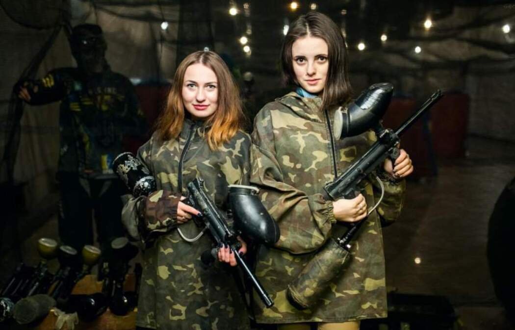 Гра в пейнтбол у Києві