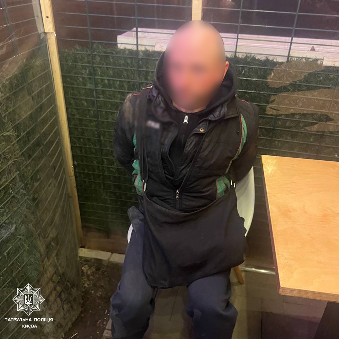 У Києві затримали крадія