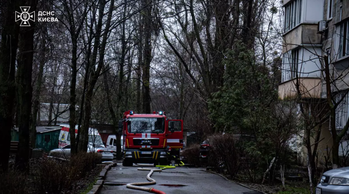 Пожежа в багатоповерхівці