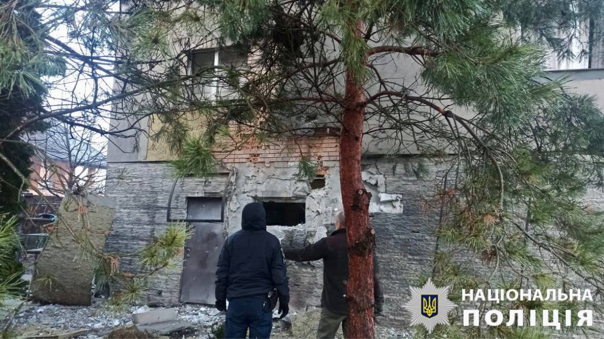 Наслідки ракетного обстрілу Київської області