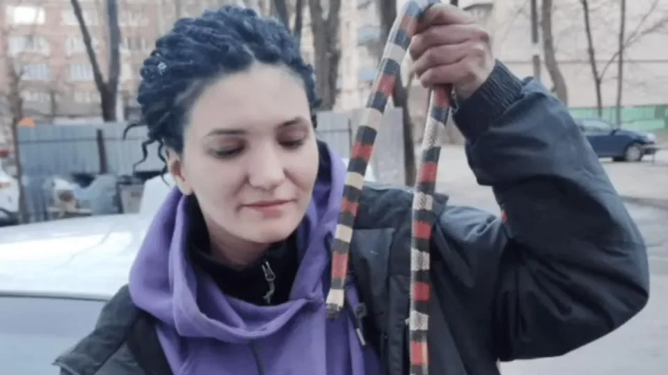 У Києві жінка виявила змію у своєму авто