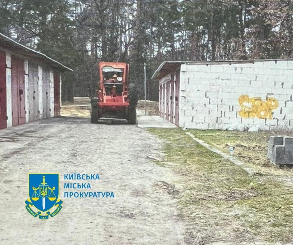 Киянин  пошкодив землі лісового фонду у Святошинському районі