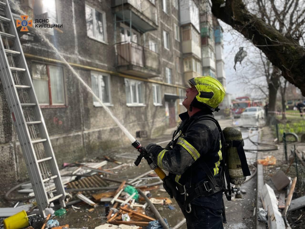 У Київській області стався вибух в багатоповерхівці