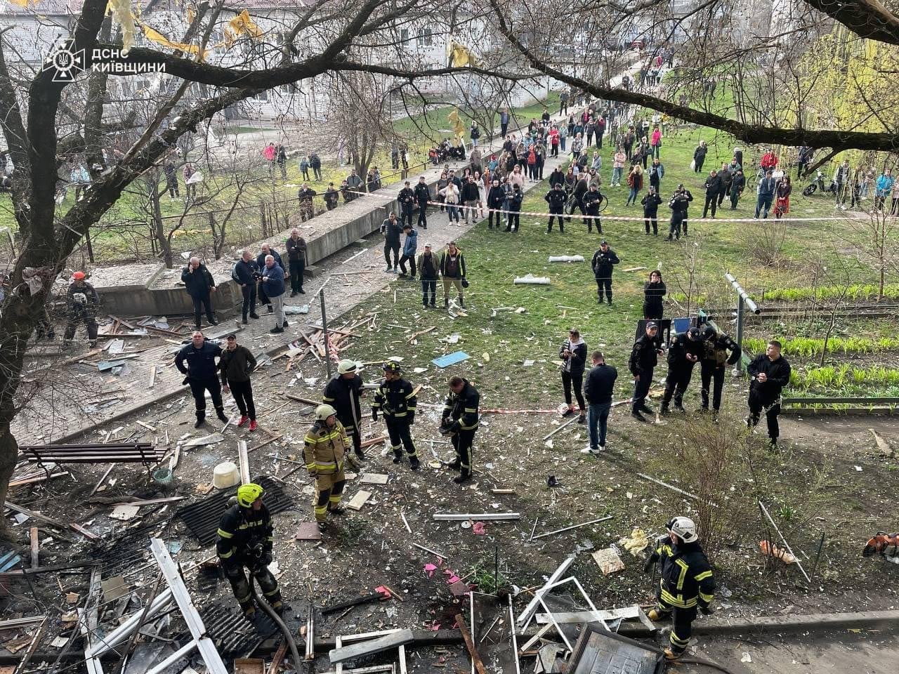 У Київській області стався вибух в багатоповерхівці