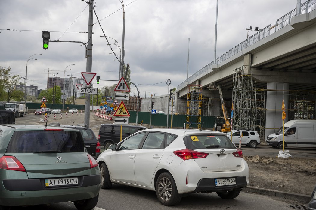 Будівництво двох розв'язок у Києві