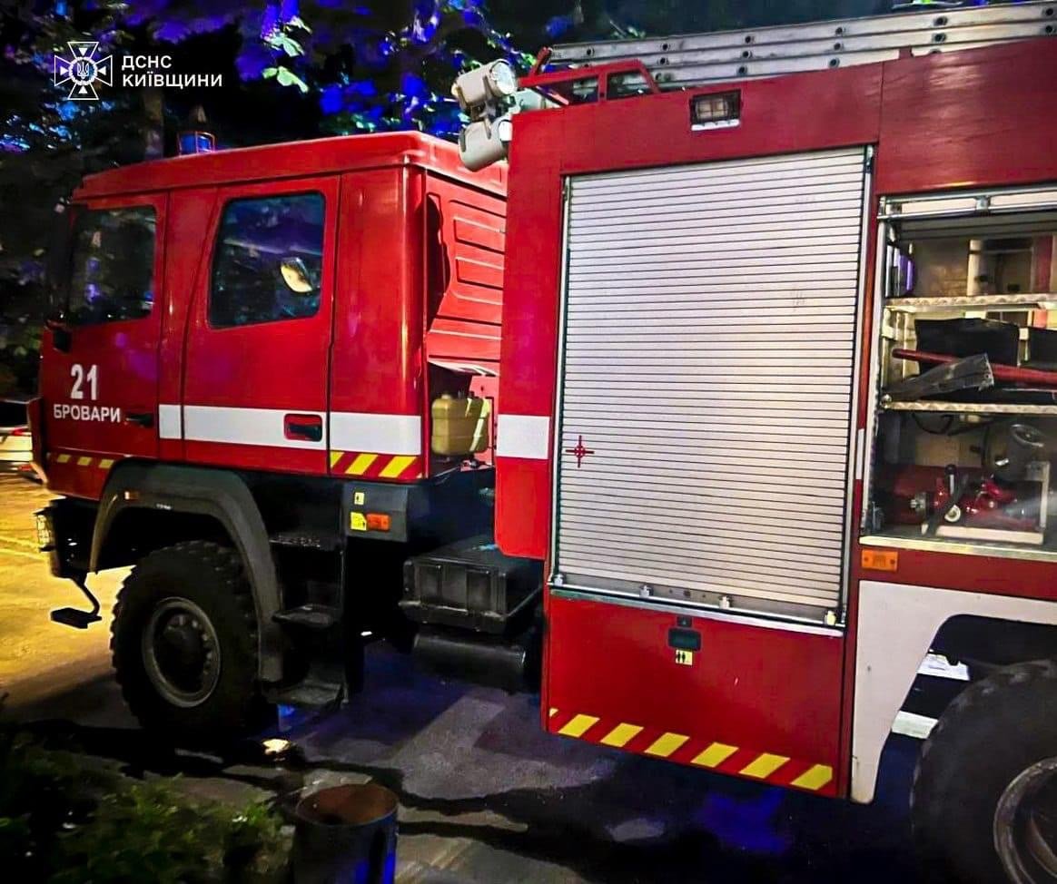 У Броварах під час пожежі в багатоповерхівці постраждав 5-річний хлопчик та його пес