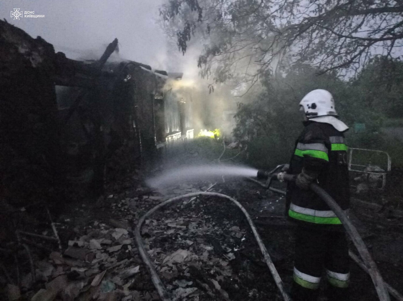 Пожежа на Київщині