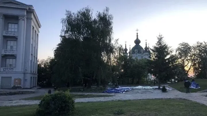Демонтаж незаконної 