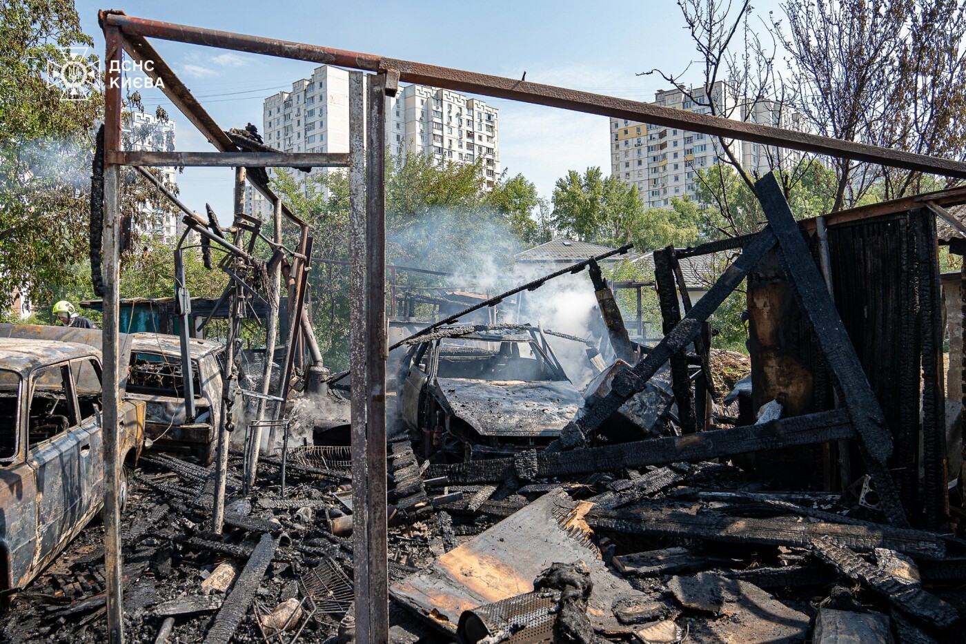 Пожежа на Троєщині