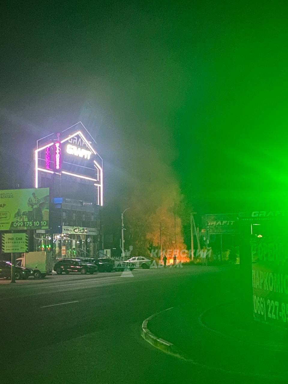 У Крюківщині вибухнув трансформатор