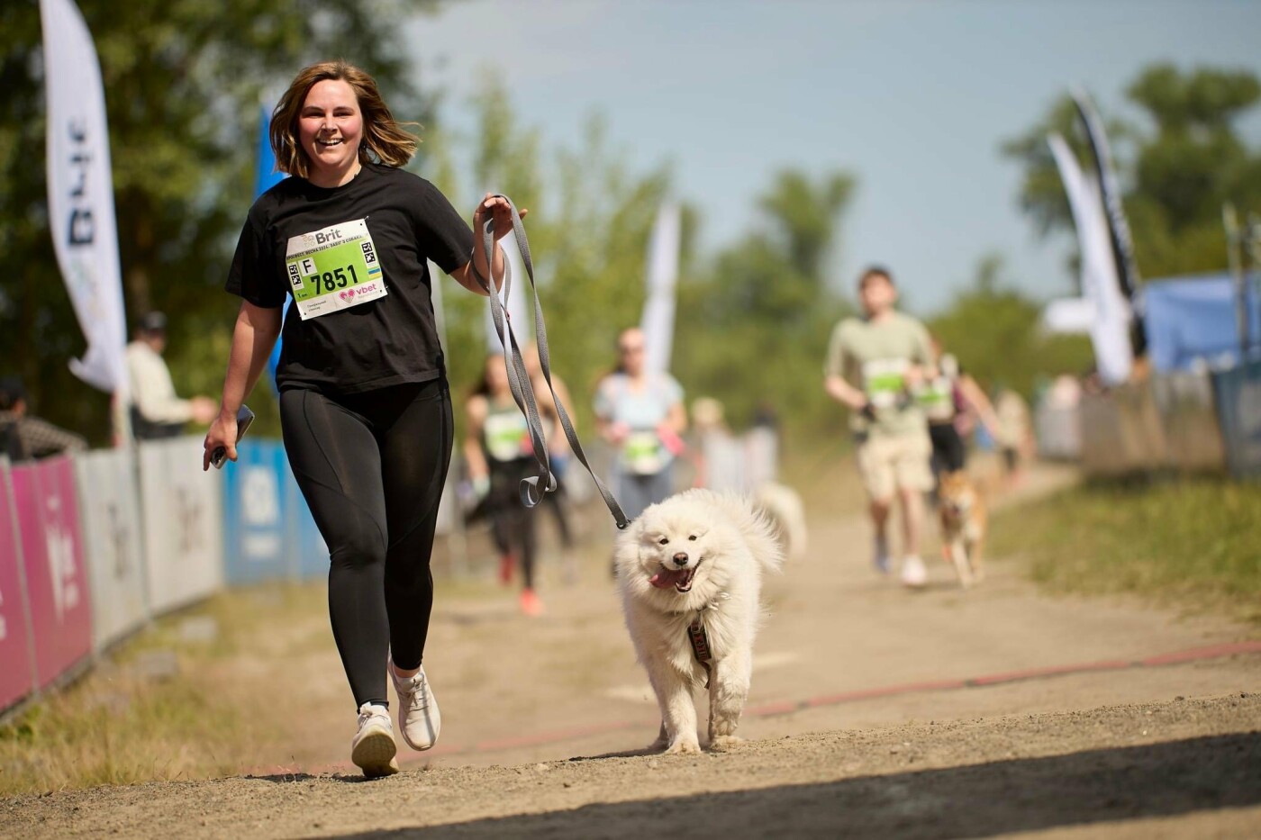 У столиці пройшов забіг із собаками