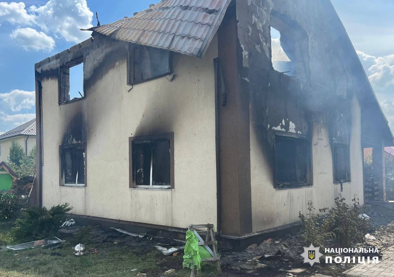 Вибух у Бучанському районі