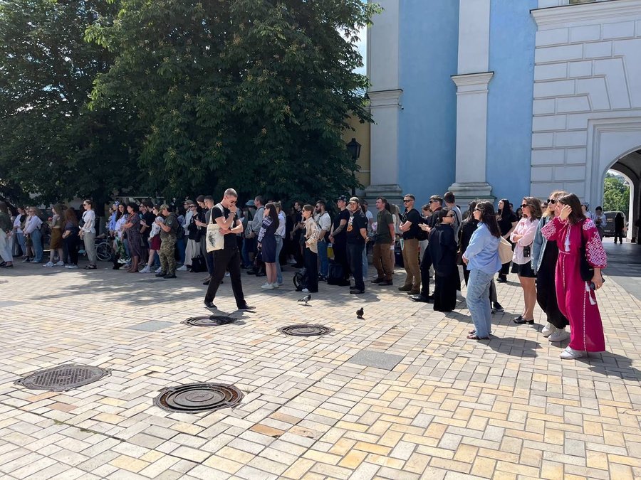 У Києві прощаються з парамедикинею Іриною Цибух