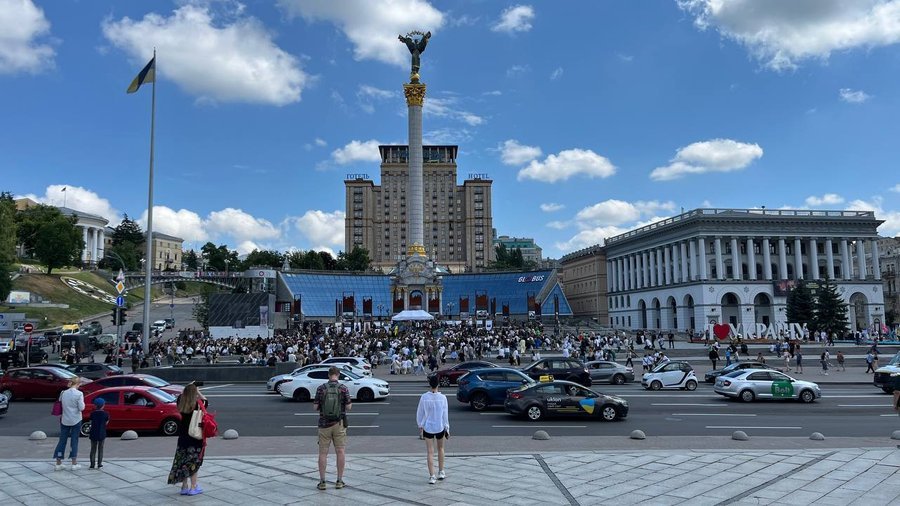 У Києві прощаються з парамедикинею Іриною Цибух