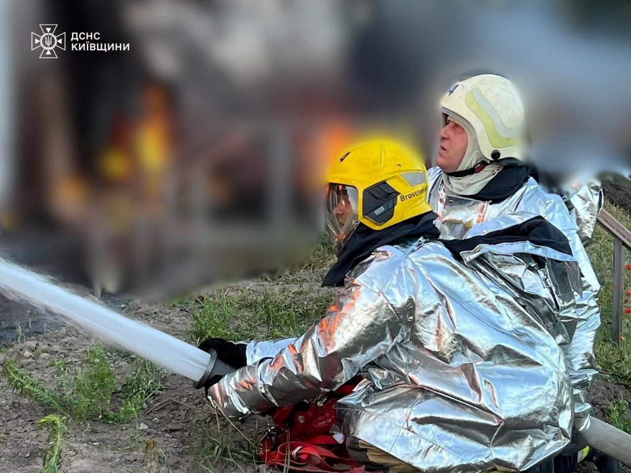 Пожежа на Київщині