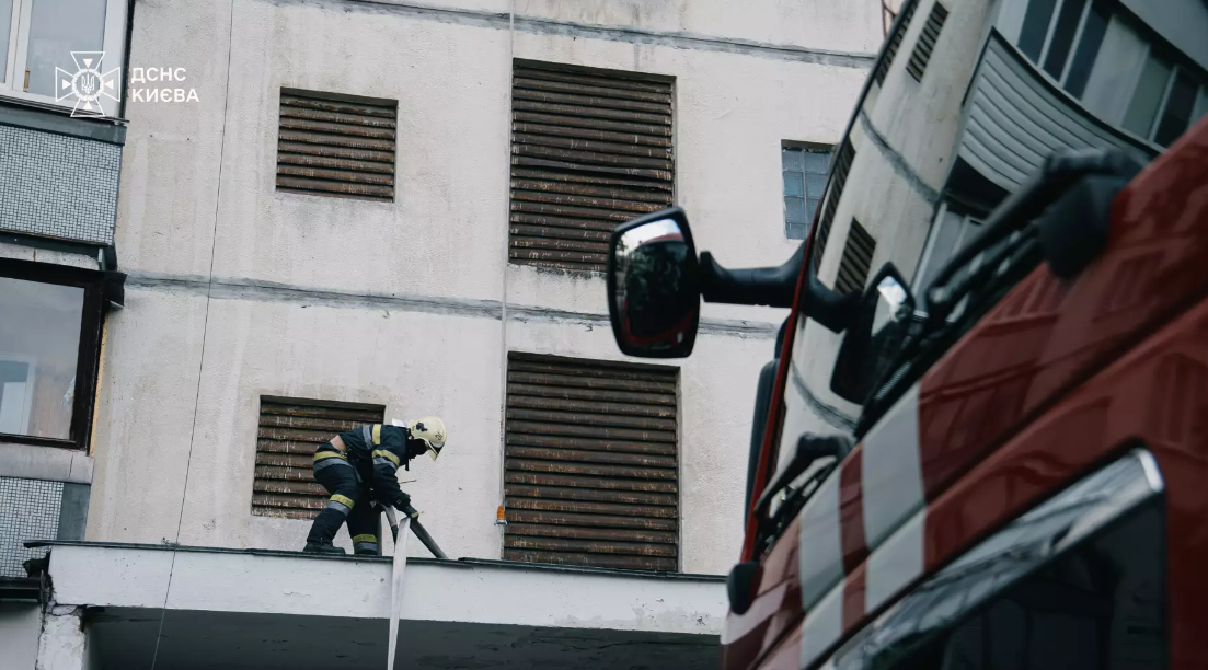 Пожежа в багатоповерхівці