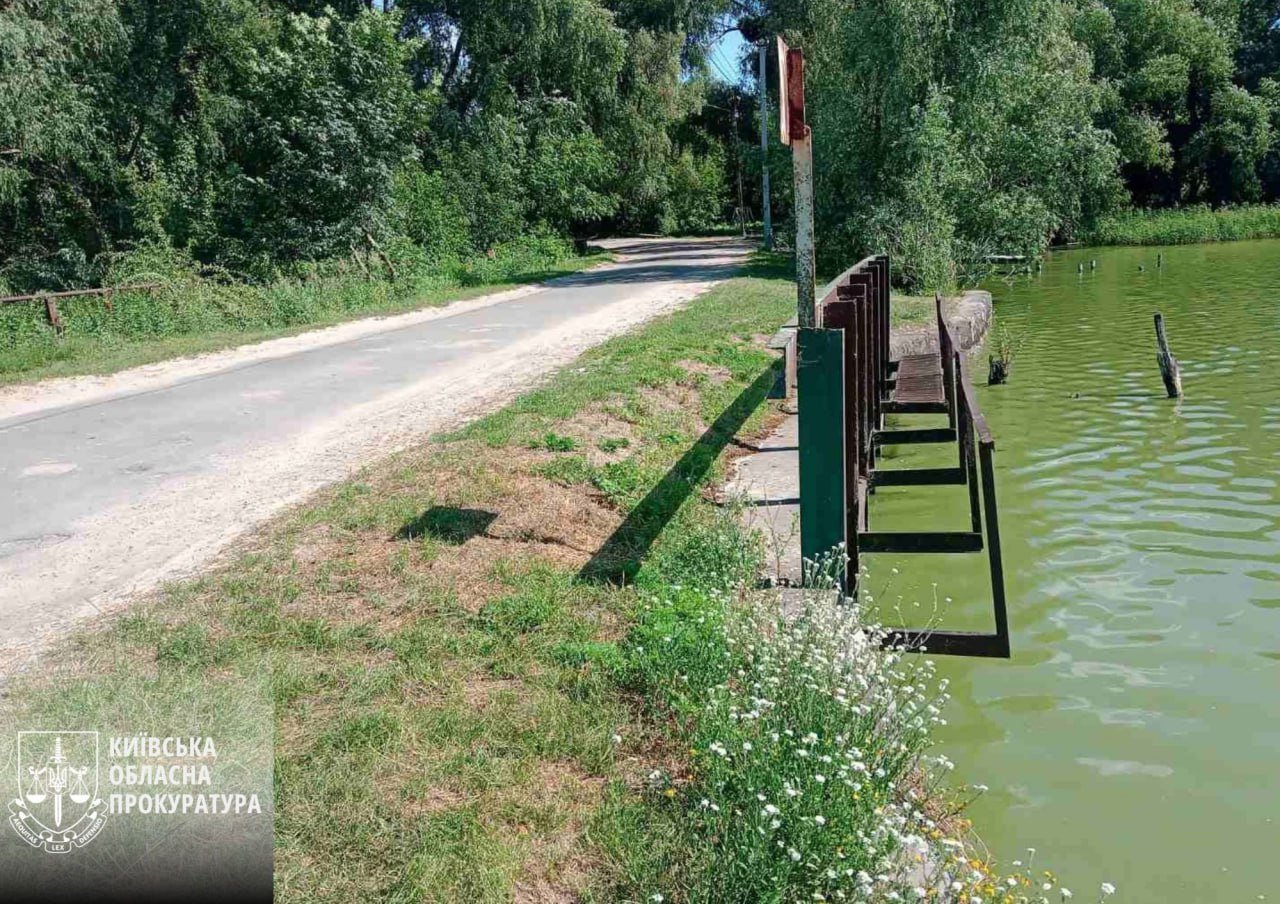 Приватна фірма користувалась водоймою незаконно