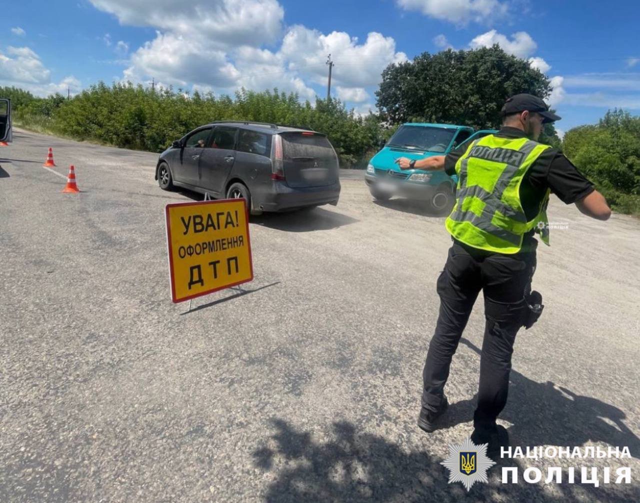 Дідусь не впорався з кермуванням і в'їхав у дерево