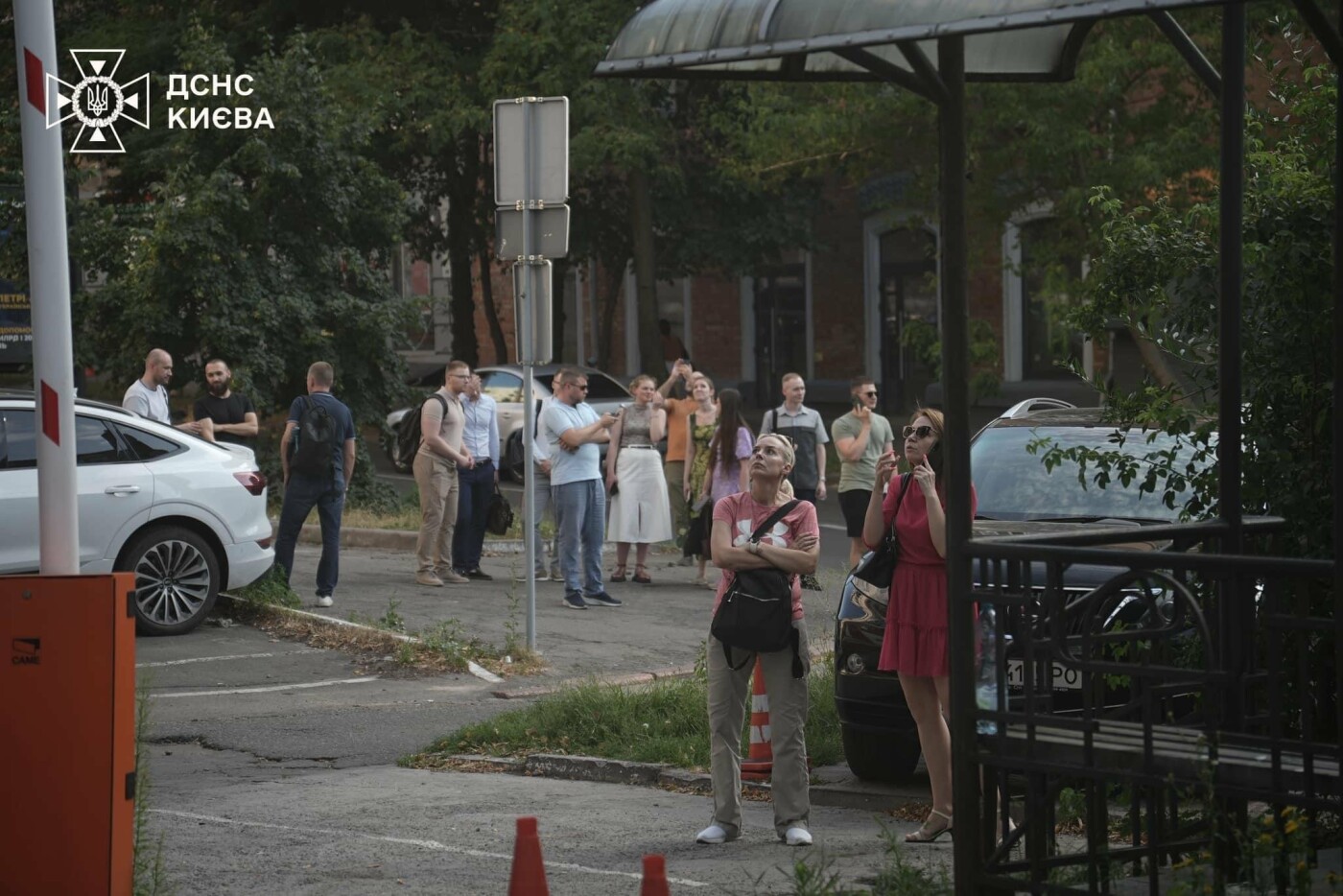 У столиці спалахнув відомий бізнес-центр