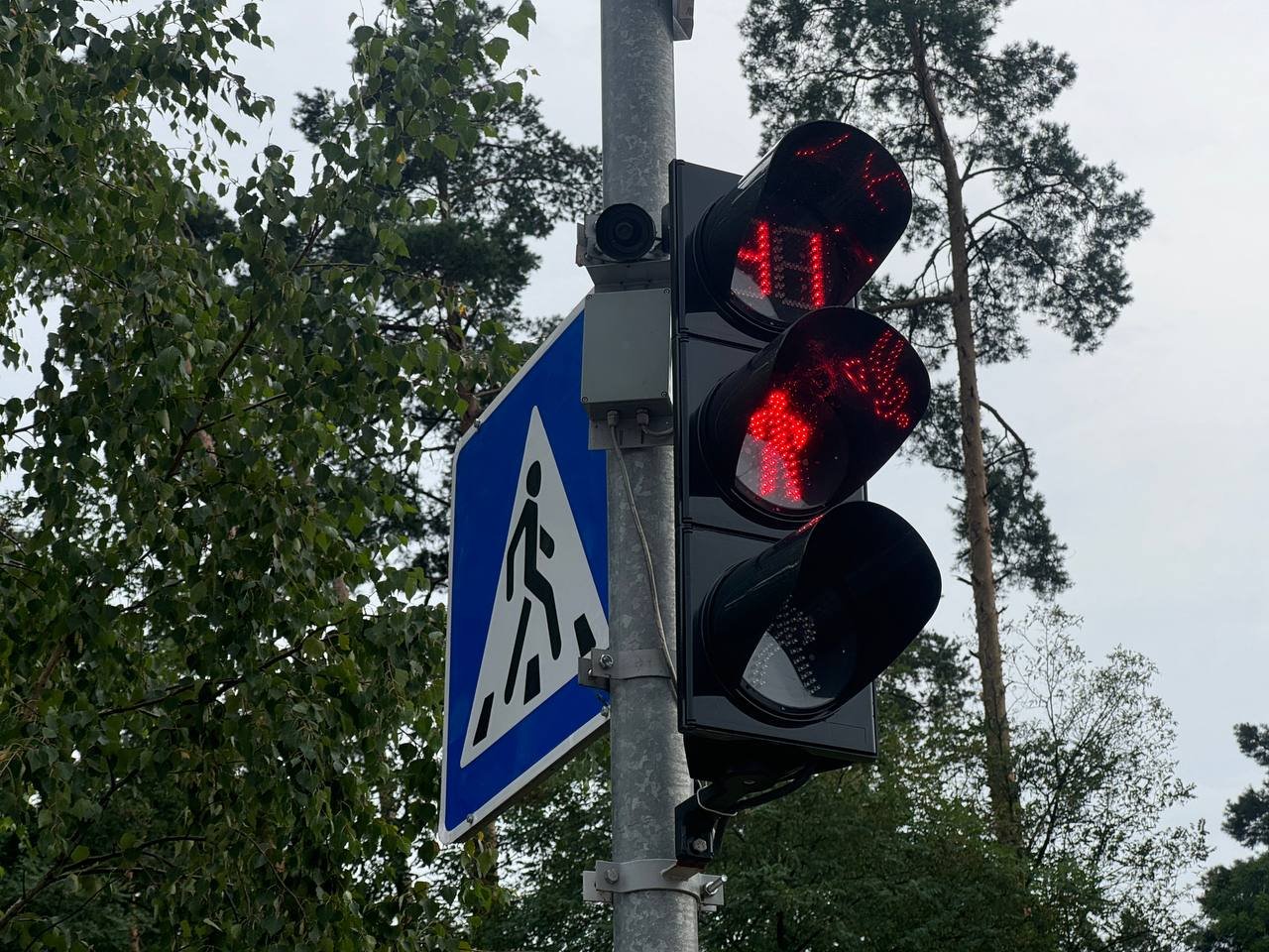 У Києві біля станції метро облаштували безбарʼєрний пішохідний перехід