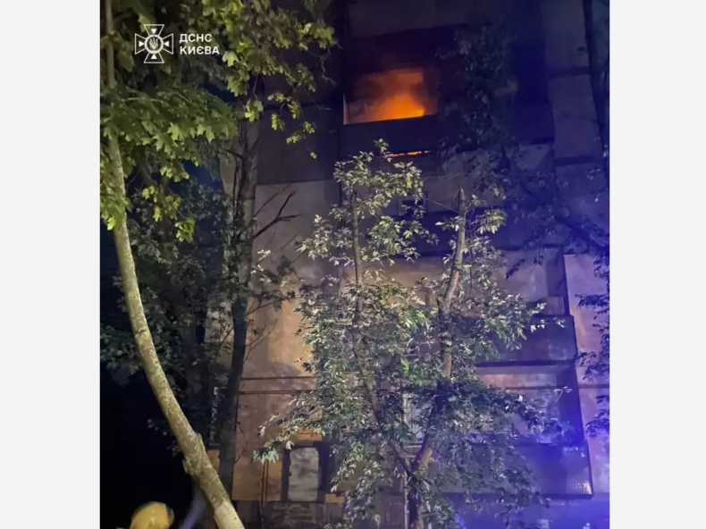 Пожежа в багатоповерхівці