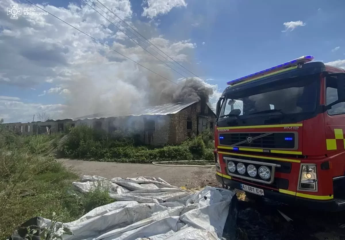 Пожежа на олійному виробництві