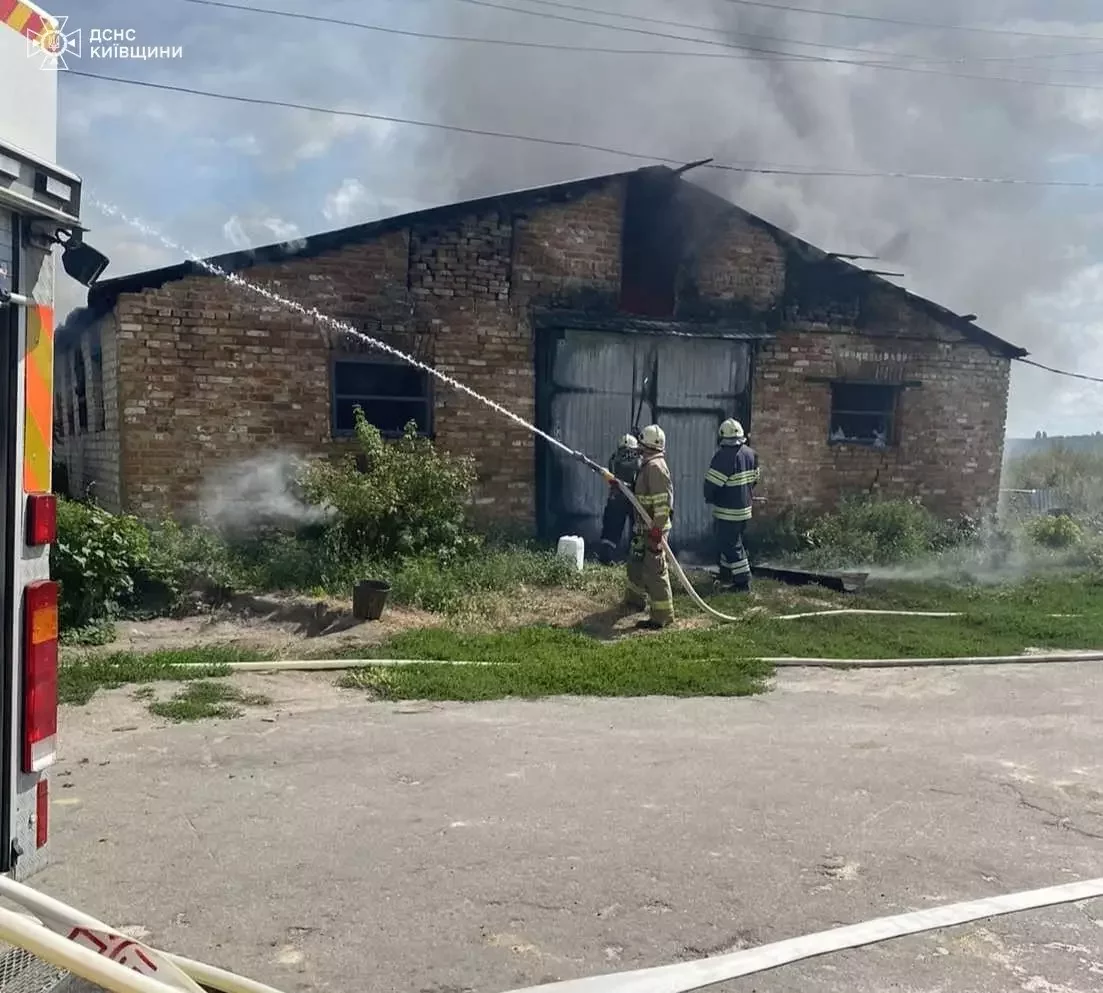 Пожежа на олійному виробництві