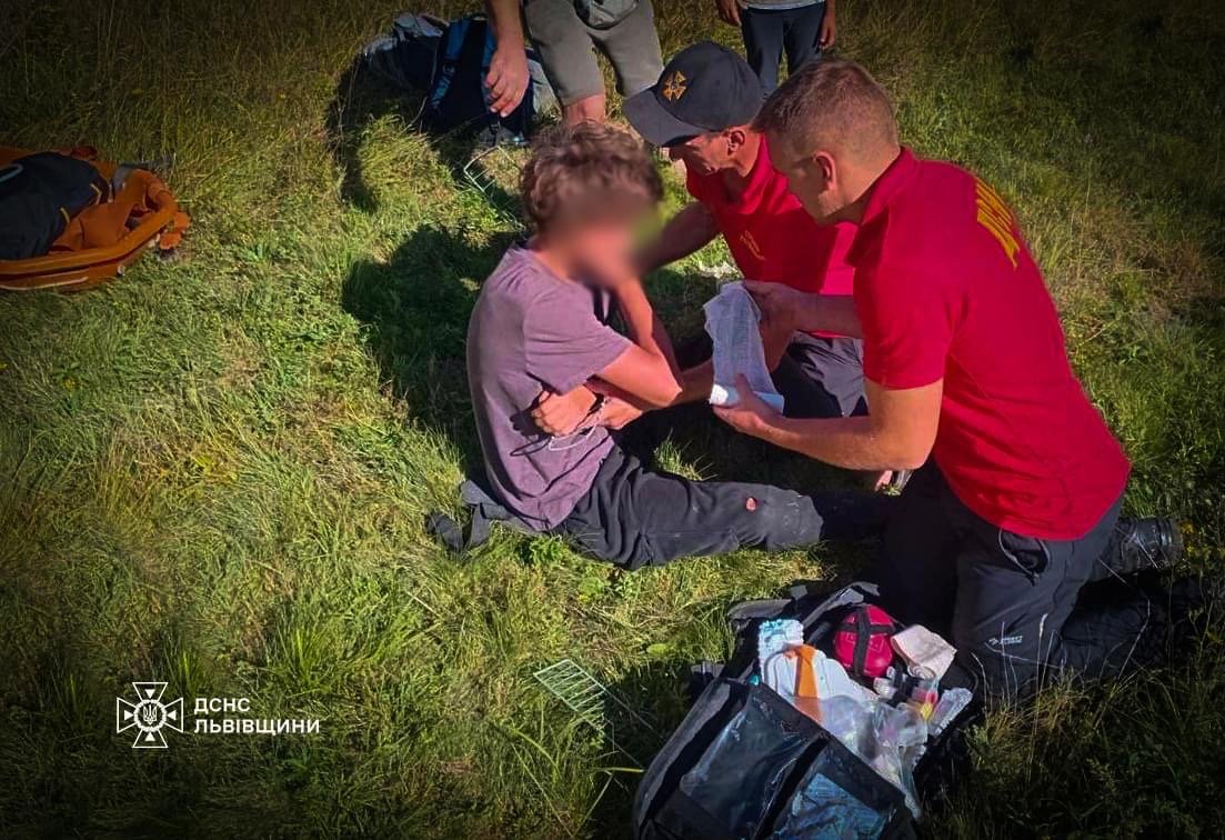 У горах травмувався 15-річний киянин