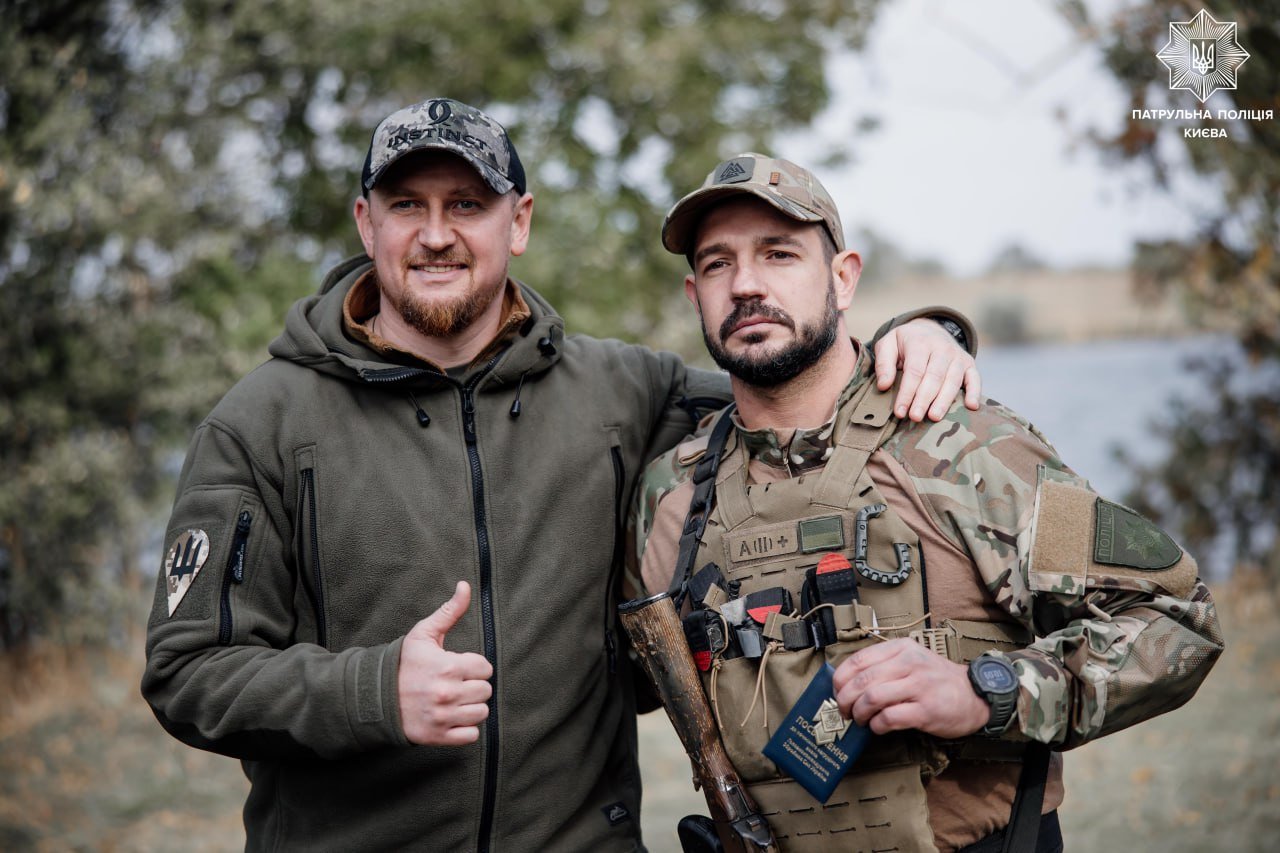 Патрульний Роман Зеленський