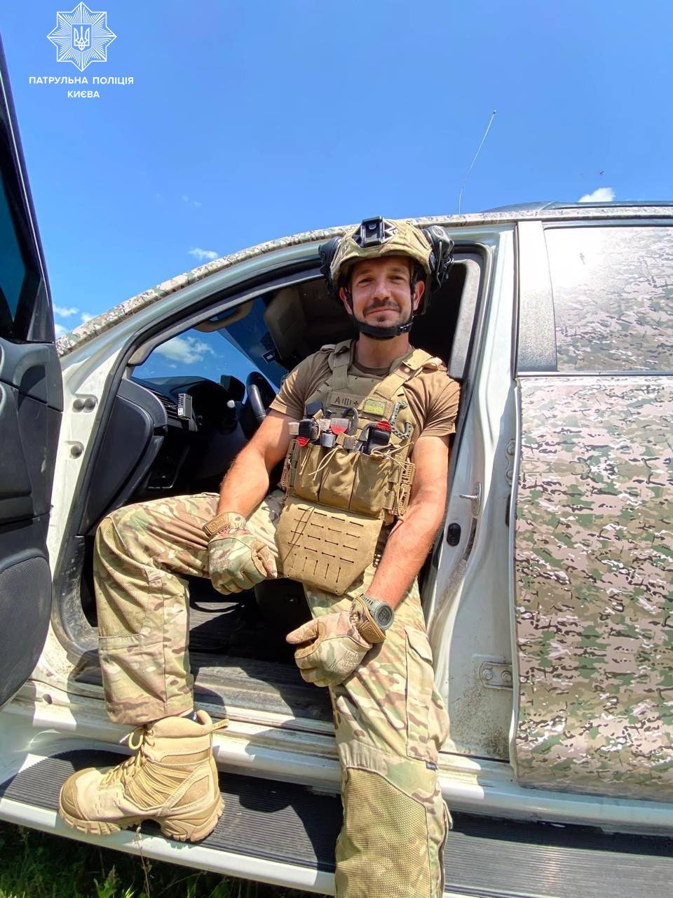 Патрульний Роман Зеленський
