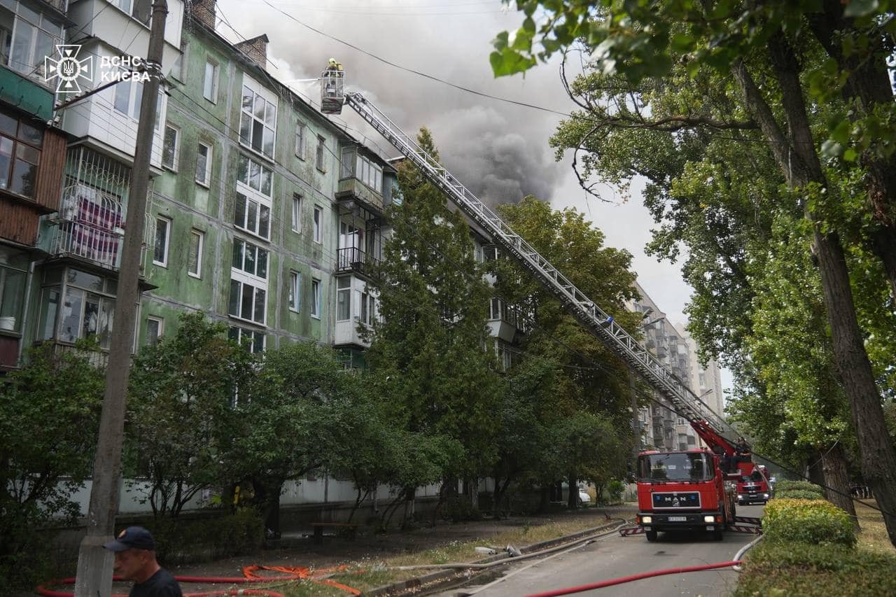 Пожежа на Солом'янці