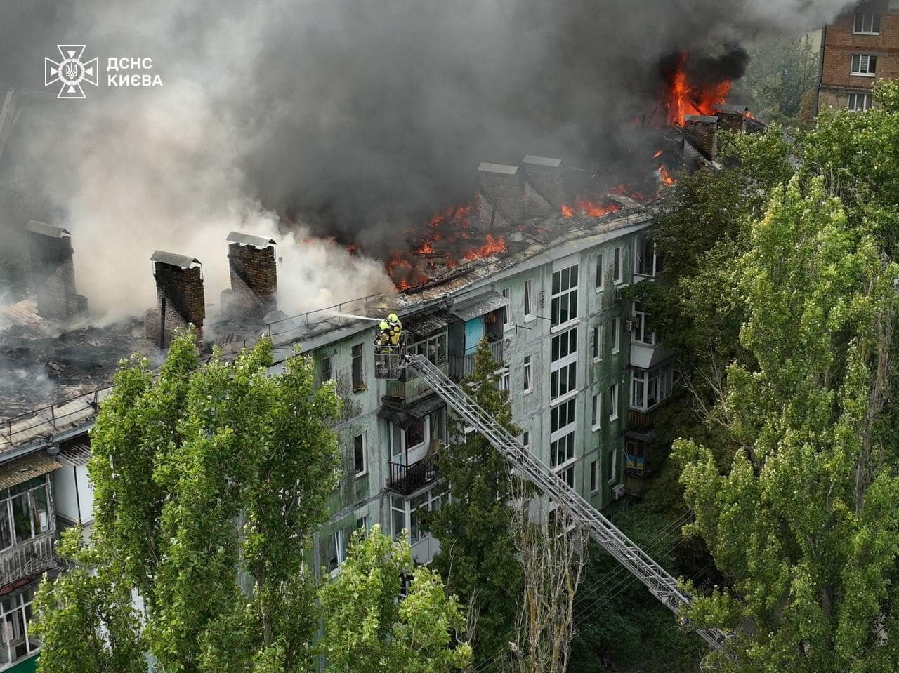 Пожежа на Солом'янці