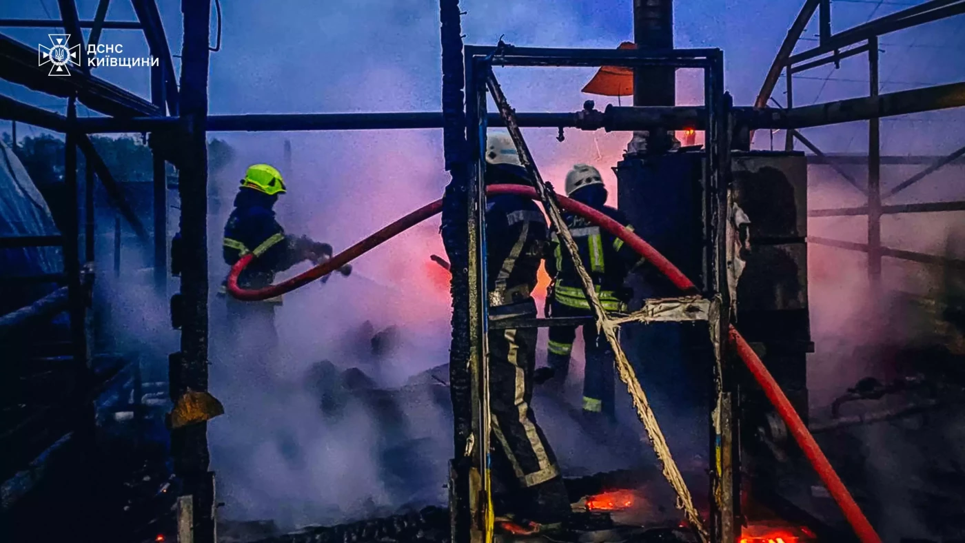 Пожежа в теплиці
