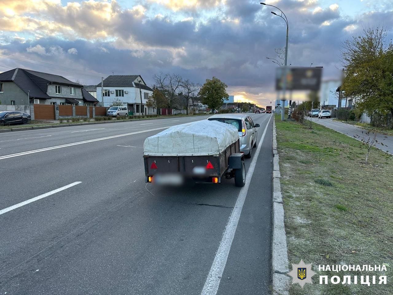 У Броварах колесо відлетіло з авто і травмувало дитину