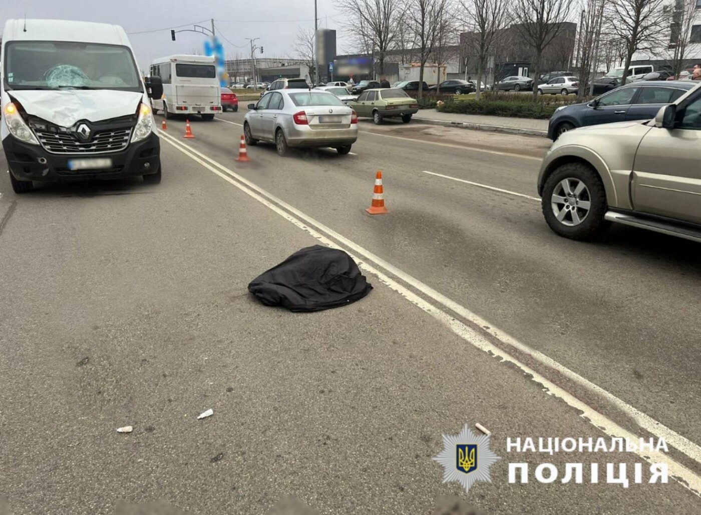Водій наїхав на жінку на нерегульованому переході