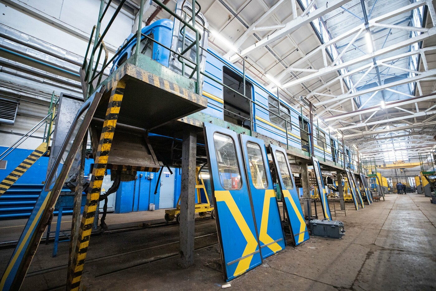 Під час капітального ремонту вагон повністю розбирають