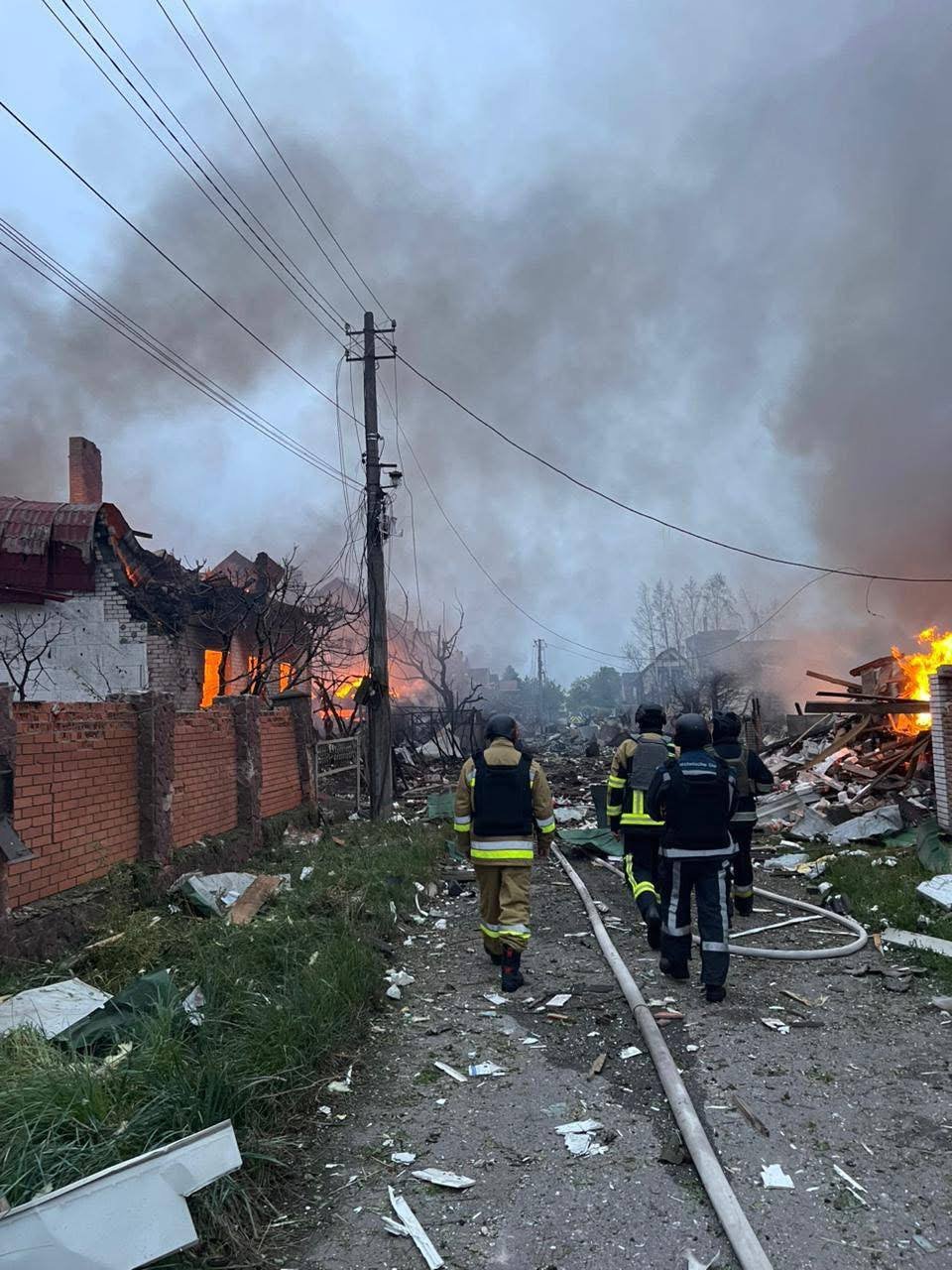 Наслідки атаки зафіксовані у кількох районах