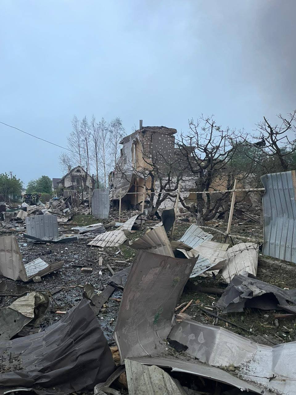 Наслідки атаки зафіксовані у кількох районах