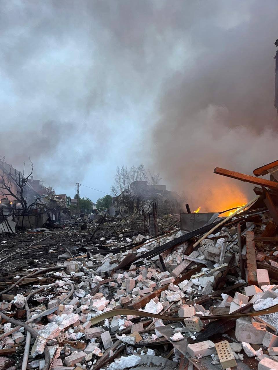 Наслідки атаки зафіксовані у кількох районах