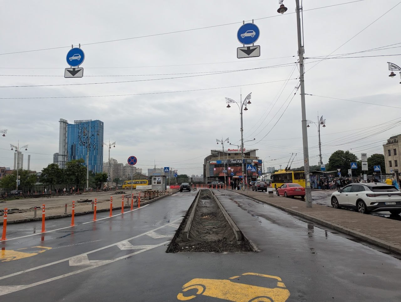 Новий острівець унеможливить паркування