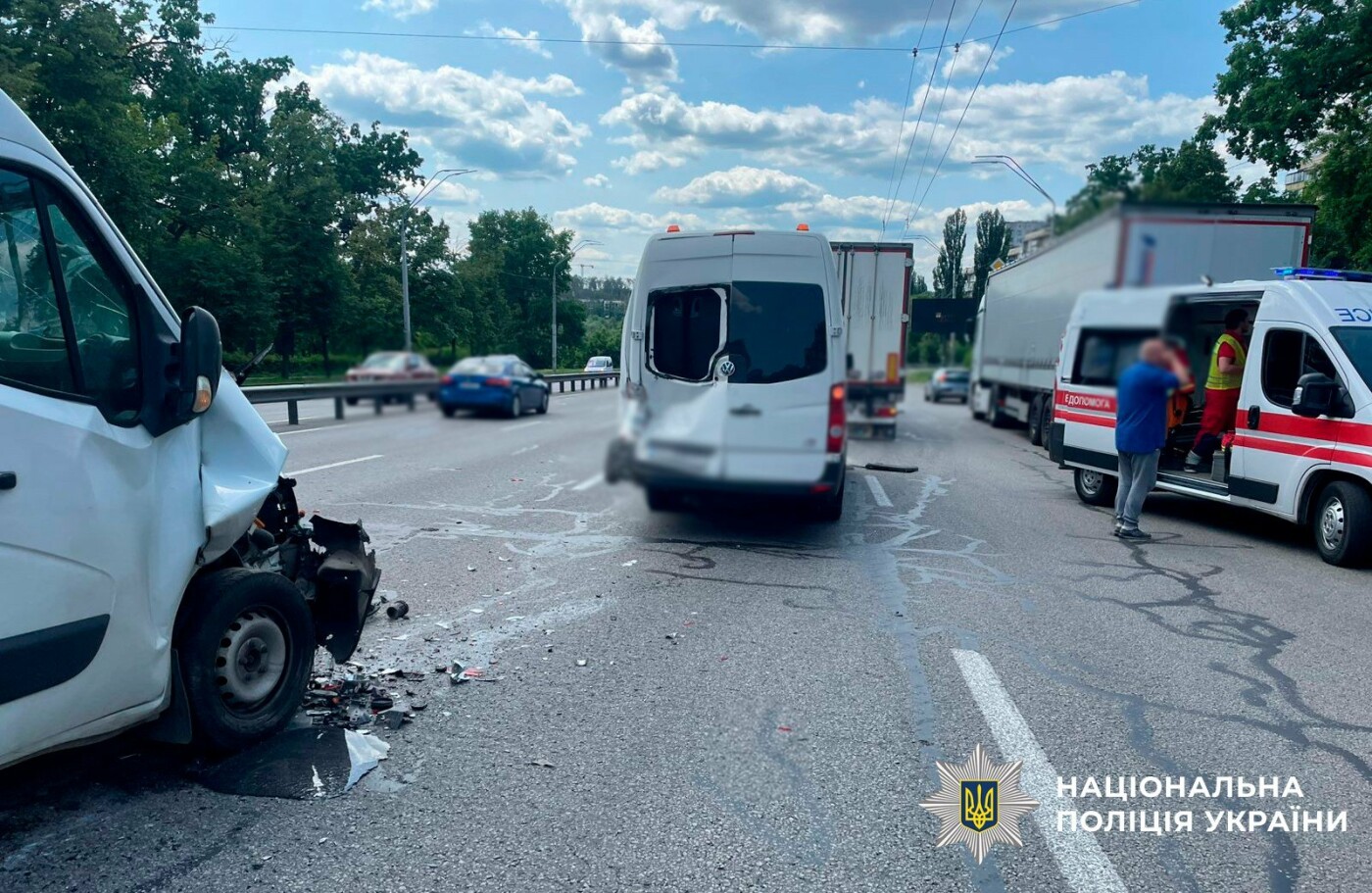 В аварії постраждали діти