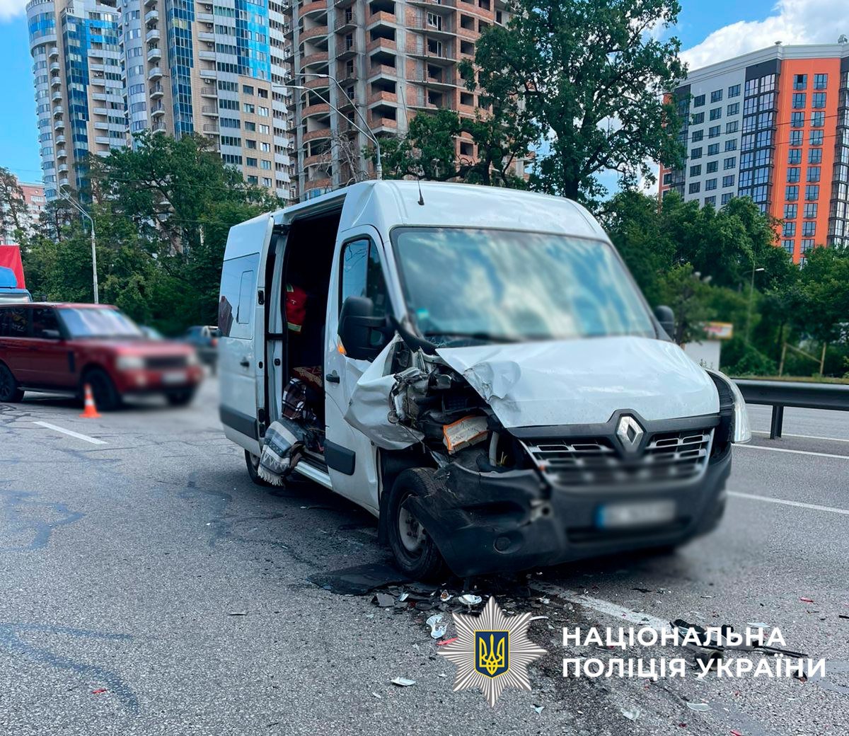 В аварії постраждали діти