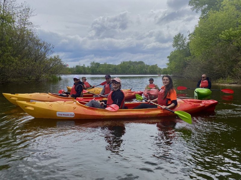 SUP Kayak Club 4 Сторони